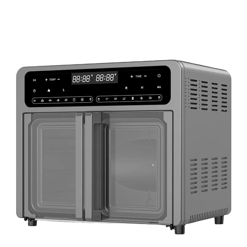 24L 1700W sağlıklı kızarmış hava sirkülasyonu kızarmış tavuk makinesi pişirme elektrikli akıllı hava fritöz fırın