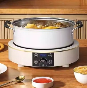 Nouveaux produits en Chine thermomètre intelligent numérique 3500W 220V table de cuisson à <span class=keywords><strong>induction</strong></span> électrique portable brûleur de comptoir avancé - Product Image 3