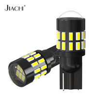 Ampoule LED JiaChi Super Lumineuse T10 W5W 168 2825 501 DC12-24V Blanc Froid Idéale pour l'Éclairage Intérieur de Voiture, les Plafonniers, les Luminaires de Lecture et les Feux Antibrouillard.