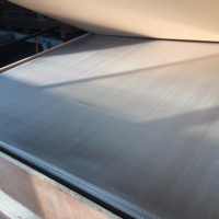 200mm largeur X 1000mm longueur plat argent aluminium gouttière gardes diamant trou perforé expansé aluminium treillis métallique produit