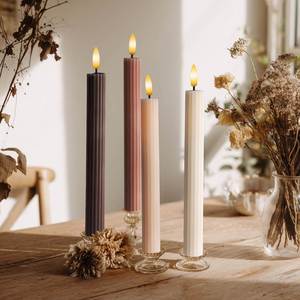 Customize Color Strip <b>Paraffin</b> Wax LED Candles Remote Control Rechargeable Battery Operated for Wedding Birthday Party - Product Image 2