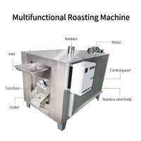 Petite machine à torréfier les noix pour cacao, noisettes, amandes, pignons de pin, arachides, fèves de cacao, application en boulangerie, composant moteur principal à vendre