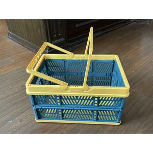 Plastic <b>Storage</b> Bin Rectangle <b>Stackable</b> Portable Food <b>Container</b> With Handle For Neatening <b>Storage</b> - Product Image 4