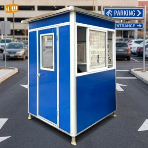 Cabine <span class=keywords><strong>de</strong></span> sécurité modulaire maison <span class=keywords><strong>de</strong></span> garde préfabriquée cabine <span class=keywords><strong>de</strong></span> garde parking billetterie cabine <span class=keywords><strong>de</strong></span> sécurité portable extérieur - Product Image 4