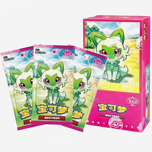 Livraison gratuite, boîte de booster Pokémon authentique, collectionnez Pokémon Vol.1, jeu de société, vraies cartes Pokémon 151, Gem Vol.1 Pack - Product Image 6