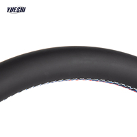 Volant de direction à fond plat en cuir perforé M Sport personnalisé en usine pour BMW F20 F30 F32 F48 F80 F02 F18