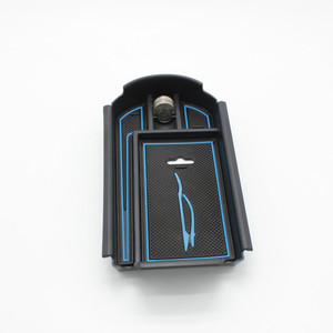 Toyota Chr Central Armrest <b>Console</b> Storage Box <b>Black</b> Plastic Modern Design - Product Image 2