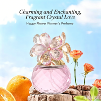 Parfum populaire pour femmes étudiantes, écologique, luxueux, taille standard, vaporisateur longue durée, parfum floral léger, senteur Crystal Daisy