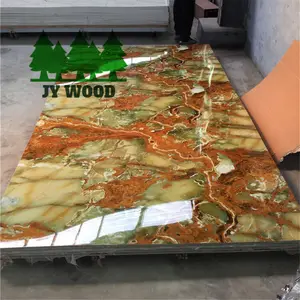 Laminasi Tekan Tinggi UV Ukuran 131 Mm X 2800Mm/UV HPL untuk Pelapis Dinding