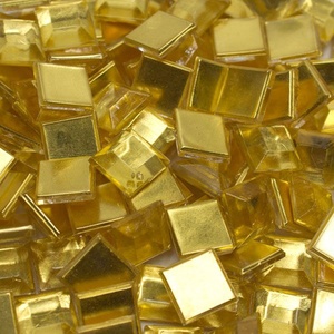 Luxury Gold Chips Diy Bulk <strong>Craft</strong> 24K Glass <strong>Mosaic</strong> Gold Foil <strong>Tiles</strong> for Handmade Hobby - Product Image 5