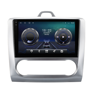 Krando Autoradio Android 9" 2K per <span class=keywords><strong>Ford</strong></span> <span class=keywords><strong>Focus</strong></span> <span class=keywords><strong>2004</strong></span> - 2011, Navigatore Auto con Carplay Wireless, Scheda SIM 4G, 64G/128G - Product Image 1