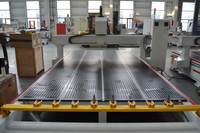 Router CNC de Formato Grande CE 9kW 2000x4000mm con ATC Lineal de 8 Herramientas |   Máquina CNC con Cama de Vacío y Syntec FC60CB para Muebles de Madera