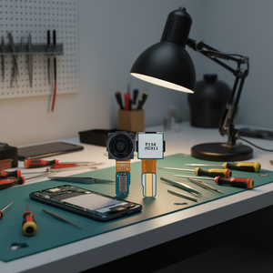 Modulo Fotocamera Posteriore Samsung 8Mp per Galaxy A32 5G SM A326B, Pezzo di Ricambio - Product Image 3