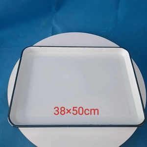 Plateau en émail – Vaisselle moderne polyvalente en porcelaine haute qualité, compatible OEM pour hôtels et laboratoires - Product Image 3