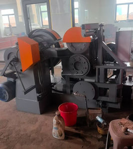 Machine de découpe de blocs de pneus en direct d'usine, recyclage de pneus usagés, prix compétitif, 380V/50HZ, poudre de caoutchouc en option, mondial - Product Image 2