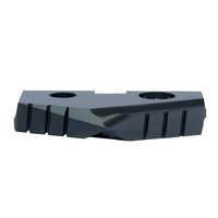 Plaquettes de tournage en carbure HSS personnalisables avec revêtement Tin/Tialn pour tour CNC, remplaçables, 9,5~140, pour foret à spade