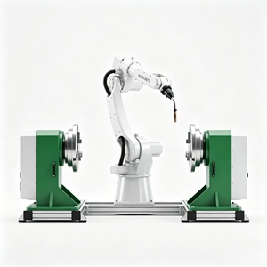Robot de soudage industriel haute précision à 6 axes avec positionneur double station pour cellule de soudage robotisée de pièces automobiles - Product Image 4