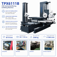 TPX6111B Aléseuse et fraiseuse CNC à usage intensif Aléseuse et fraiseuse universelle horizontale