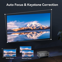Proyector WIFI Android 4K Full HD en Oferta, Cine en Casa, Smart TV, Videojuegos, Proyectores Portátiles para Teléfono Móvil, Mini Proyector