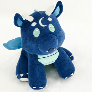 Personalizzare simpatico peluche drago peluche mascotte giocattoli di alta qualità regalo personalizzato noctiluco animale di peluche per gli amici - Product Image 2