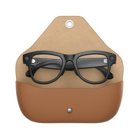 Nouvelles lunettes intelligentes étanches avec reconnaissance vocale par IA, étui de recharge, vidéo et traduction