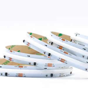 Tira de Luz LED COB Autoadhesiva, Flexible, Cortable, 24V RGB, Alta Luminosidad, Regulable, para Iluminación de Techo en el Hogar - Product Image 5