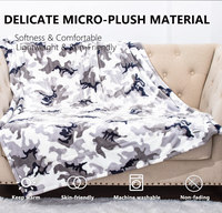 Plaid électrique portable en flanelle tricotée super confortable avec 4 niveaux de chauffe ETL