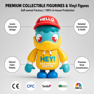 Fabrication OEM sur mesure <span class=keywords><strong>de</strong></span> figurines d'action en vinyle 3D, miniatures en PVC, <span class=keywords><strong>de</strong></span> dessins animés, d'animations occidentales, <span class=keywords><strong>de</strong></span> collection - Product Image 1