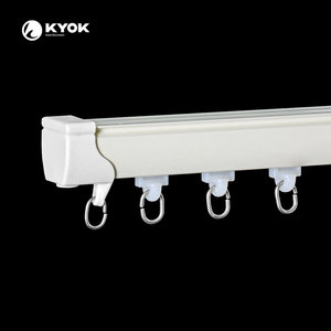 Thanh Ray Rèm Đôi Nhôm KYOK Sản Xuất Trung Quốc Thanh Ray Rèm Trần Cong Trượt - Product Image 5