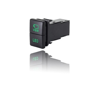 Double interrupteur rétroéclairé barre lumineuse Led pour voiture bouton de caméra de recul pour Toyota <span class=keywords><strong>Prado</strong></span> 150 200 série <span class=keywords><strong>2020</strong></span> 2021 pièces automobiles - Product Image 1