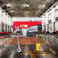 Nouveau monte-charge mural électrique Sunwit à rail en acier, capacité 1 tonne, 240V/110V, pour usage industriel, domestique, garage, commerce et hôtels