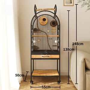 <span class=keywords><strong>Cage</strong></span> à oiseaux en bois de haute qualité de qualité supérieure Cages à oiseaux chinoises décoratives <span class=keywords><strong>Cage</strong></span> à oiseaux faisant la Machine - Product Image 6