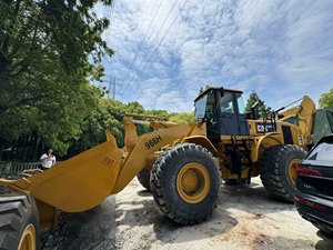 2023 utilisé pour Cat 966H chargeuse sur pneus 90% nouveau chargeur frontal d'occasion japonais d'origine avec composants de base roulement de moteur de moteur - Product Image 2