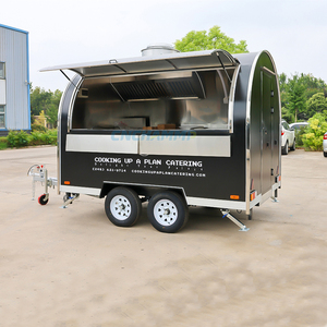 Remorques de cuisine commerciales Chammp pour la vente de snacks, hamburgers et pizzas, camions de cuisine mobiles, chariots de nourriture de rue - Product Image 1