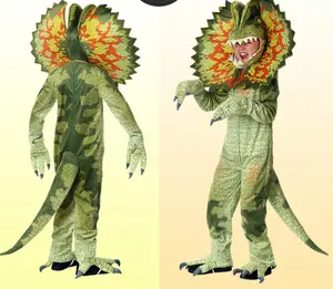 Disfraces de Halloween para niños Jurassic World-Triceratops, disfraz de dinosaurio bonito, novedad