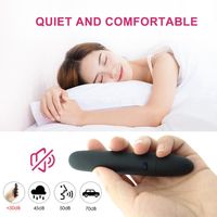 10 Vibrationsmodi Leistungsstarker Handmassagestab Wasserdichter Silikon G-Punkt Klitoris-Stimulator Weibliches Persönliches Entspannungsspielzeug