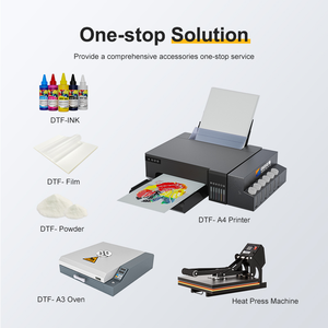 Máy in chuyển nhiệt áo thun thông minh Fcolor New A4 sử dụng màng PET, máy in DTF L8050 L8058 với phần mềm RIP chính hãng - Product Image 2