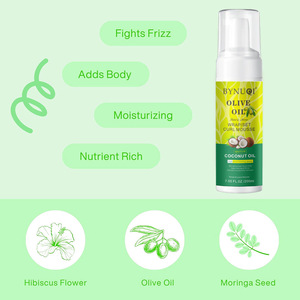 <span class=keywords><strong>Mousse</strong></span> coiffante à l'huile d'<span class=keywords><strong>olive</strong></span> sous marque privée, faible MOQ, 7 OZ, pour perruques ou tissages bouclés - Product Image 4
