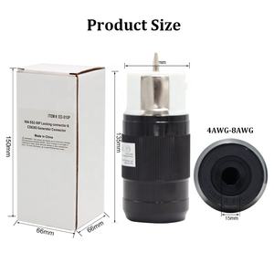 50A 125/250V Generatorst ecker mit Stift USA/Kanada NEMA SS 2-50R Shore 4-poliger gerader Klingen anschluss 3-polig für Marine - Product Image 2