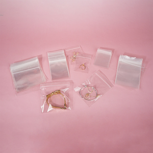 Sacs en PVC transparents auto-adhésifs personnalisés pour bijoux, petits emballages en plastique pour bagues, chaînes, boucles d'oreilles - Product Image 4