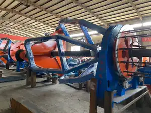 Hochgeschwindigkeits-Litzen maschine mit rotierender pneumatischer Stromkabel-Bugtrommel-Twister-Auflege maschine mit Stahldraht panzerung
