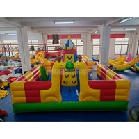 Château gonflable commercial en PVC sur mesure pour enfants, 5x3x3m, aire de jeux extérieure, jeu de saut gonflable