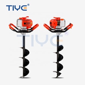 Herramientas de jardín, excavadora manual de agujeros de poste, barrena de tierra de gasolina, barrena de tierra 52CC - Product Image 4