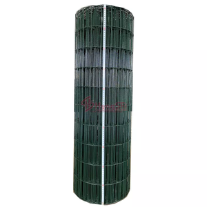 상업용 녹색 Pvc 코팅 리플 용접 와이어 메쉬 가금류 사육/100X50mm <span class=keywords><strong>X</strong></span> 2.2mm 녹색 PVC 코팅 유로 메쉬 펜싱 - Product Image 4