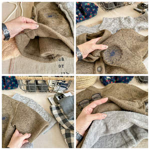 Winter Wolle Custom für Mädchen Jungen Cardigan Blumen stickerei Kinder Multifunktion pullover - Product Image 2