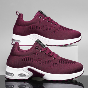 Женские кроссовки фабричного производства 2025 года, новые, из тканого материала, для бега и повседневной носки, с стелькой из ЭВА и подсветкой, оптом - Product Image 6