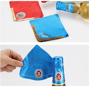 Papier d'aluminium de qualité supérieure multifonctionnel promotionnel pour bouteille de bière, étiquette argentée spéciale - Product Image 4