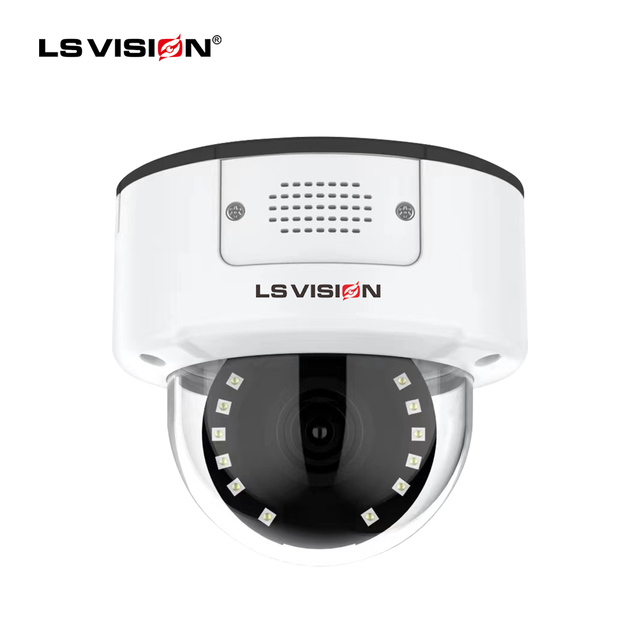 LS VISION Best AI Full Color Night Vision POE IR Network Camera 4K Infrared Dome Turret Bullet CCTV PTZ IP Cameras
