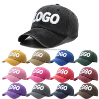 Gorra de Béisbol de Alta Calidad, Personalizada, Lavada, con Parte Superior Suave, Gorra Trucker Personalizable, Transpirable, Gorras Bordadas Personalizadas