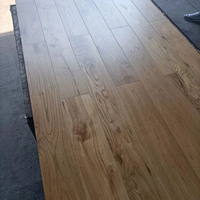 Piso de Madera Sólida de Roble Europeo Aceitado Natural de 6"